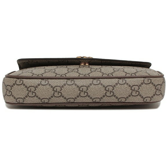 Gucci Ophidia Canvas Mini Bag Beige Ebony - Picture 6 of 8